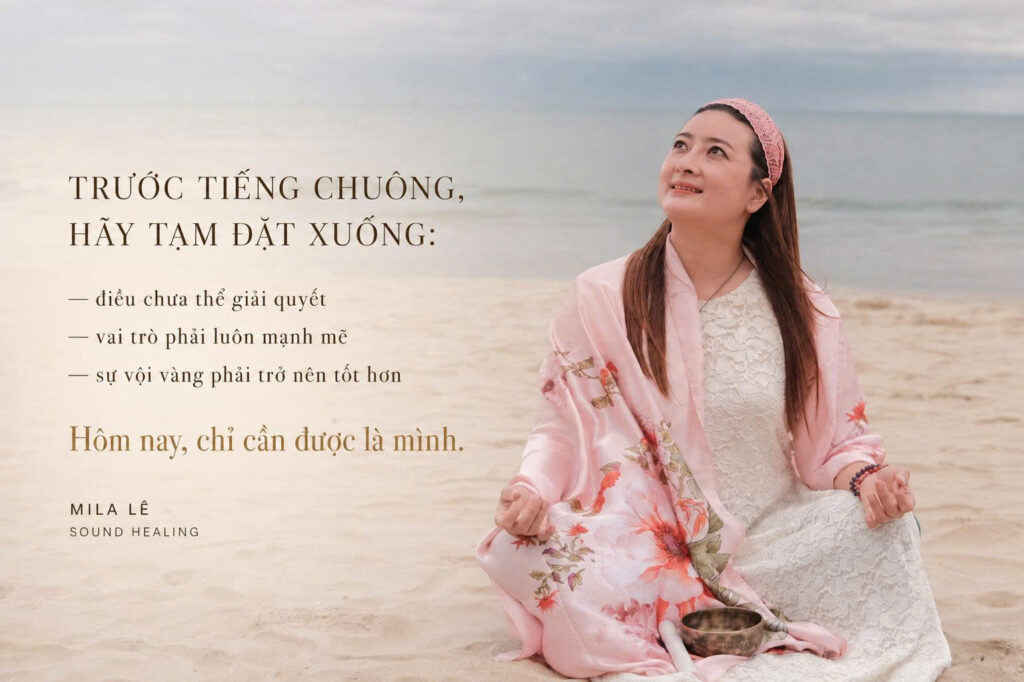 Thiền Chuông xoay Tây Tạng chữa lành: Cân bằng thân – tâm – trí qua 7 tầng rung động